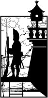 Old-Fashioned Guard Silhouette.tif