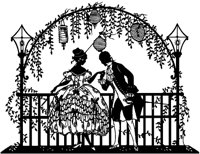 Elegant Couple Silhouette.tif