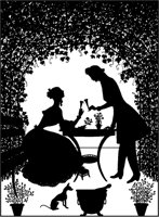 Toasting Lovers Silhouette A.tif