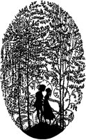 Young Lovers Sylvan Silhouette.tif