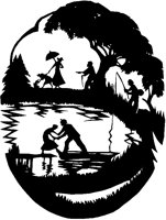Boating and Fishing Silhouette.tif
