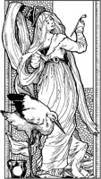 Woman Painter with Stork.tif