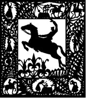 Horseman Silhouette Design.tif
