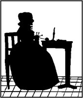 Woman Knitting Silhouette.tif