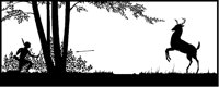 Native Hunting Deer Silhouette.tif