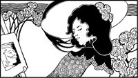 Art Nouveau Woman with Hat.tif