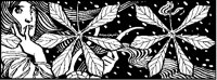 Anxious Woman with Large Leaves.tif