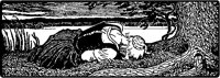 Woman Sleeping under Tree.tif