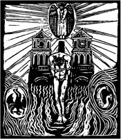 Crucifixion Cathedral Woodcut.tif