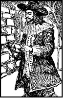 Cavalier Holding Woman's Belt.tif