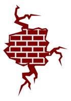 CRKDWALL.TIF