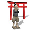 samurai_praying_mw.gif